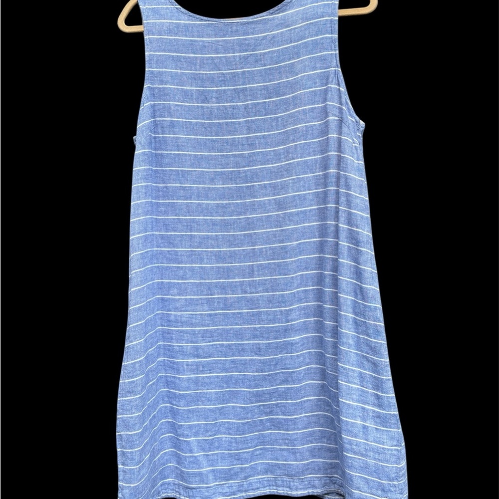 Beachlunchlounge Blue and White Striped dress